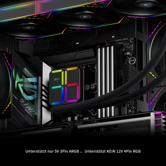 Chłodzenie wodne Thermalright Magic Qube 360 ARGB Black